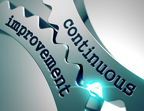 Continuous improvement theories and practices for a training organisation